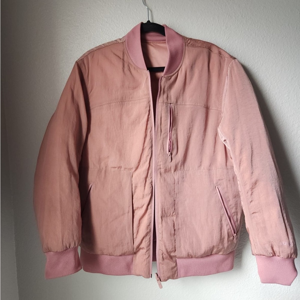 Lululemon Roam Far Bomber Jacket Pink - image 5